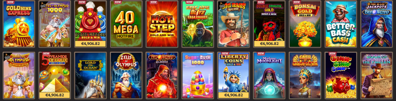 spinboss casino games